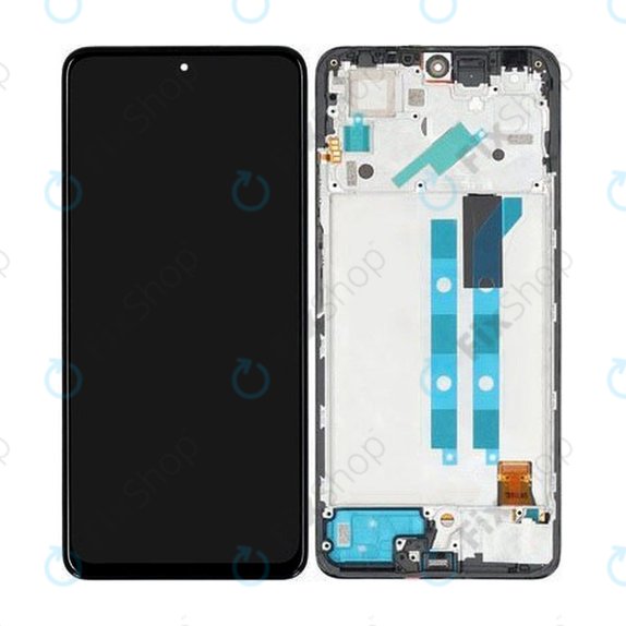 Xiaomi Redmi Note 11 Pro 4G, 5G - LCD zaslon + steklo na dotik + okvir (Graphite Grey) - 5600010K6S00, 5600010K6T00 Genuine Service Pack