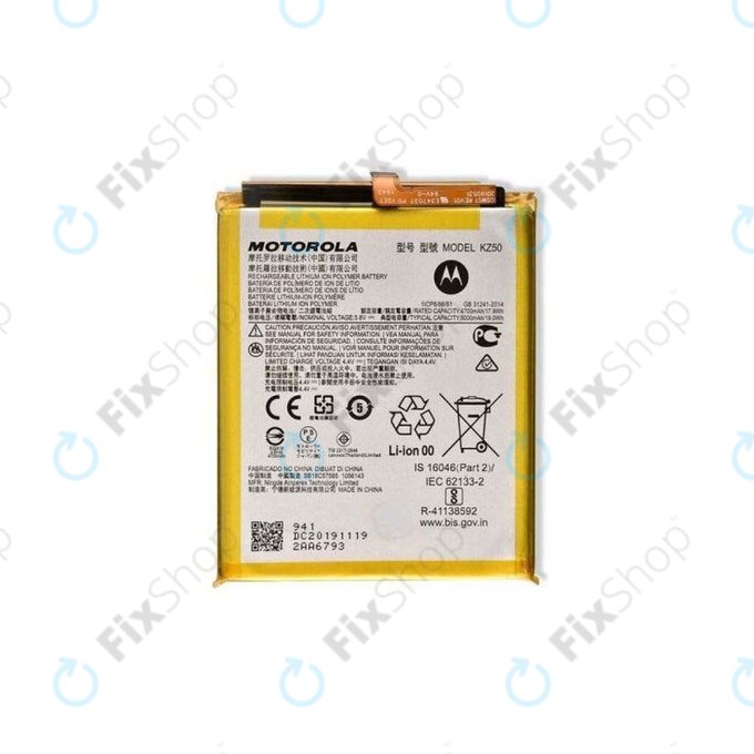 Motorola Moto G8 Power XT2041 - Baterija KZ50 5000mAh - SB18C57585 Genuine Service Pack