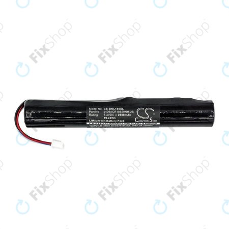 Baterija za Bang & Olufsen Beolit 15, 17, Beoplay A2, 2600mAh, Li-Ion, 7.4V, J406/ICR18650NH-2S, HQ