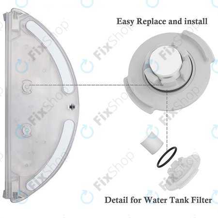 Xiaomi Roborock S5, S6, S6 Pure, Mijia 1S, Xiaowa E2 - Rezervoar za vodo