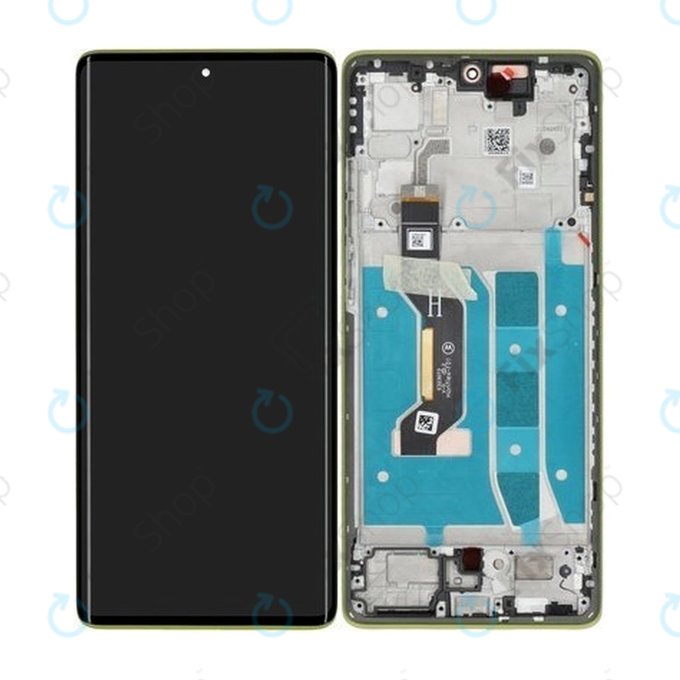 Motorola Moto G85 5G - LCD zaslon + steklo na dotik + okvir (Olive Green) - 5D68C24855 Genuine Service Pack