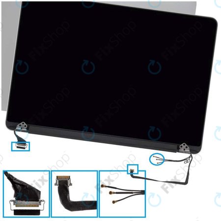 Apple MacBook Pro 13" A1502 (Late 2013 - Mid 2014) - LCD zaslon + sprednje steklo + pokrov Refurbished