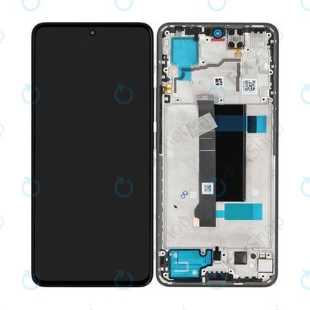 Xiaomi Redmi Note 13 Pro 5G - LCD zaslon + steklo na dotik + okvir (Midnight Black) - 5600020N1600 Genuine Service Pack