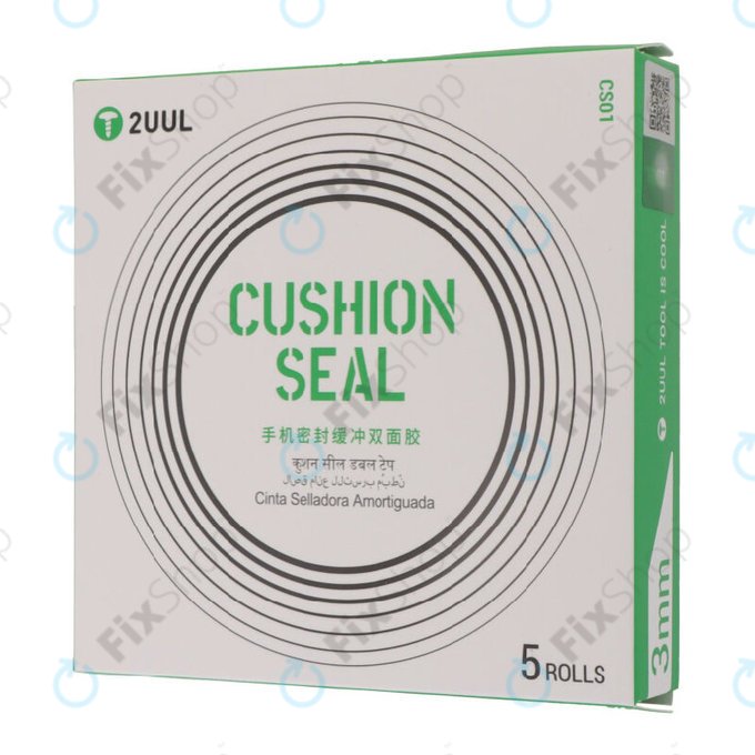 Penasti tesnilni trak za okvir zaslona in zadnje steklo, 2UUL CS01, (5mm, 3 kos)