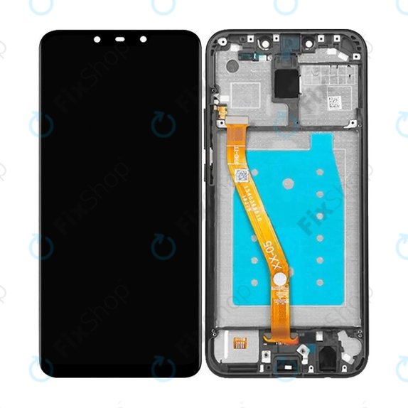 Huawei Mate 20 Lite - LCD zaslon + steklo na dotik + okvir (Sapphire Blue) TFT