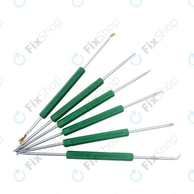 Baku BK-120 - Komplet orodij za popravilo in čiščenje tokokrogov (6 kosov)