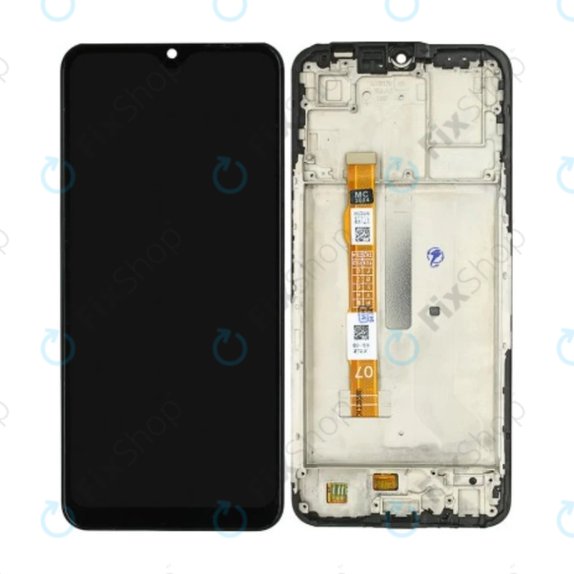 Vivo Y55 - LCD zaslon + steklo na dotik + okvir (Starlight Black) OLED