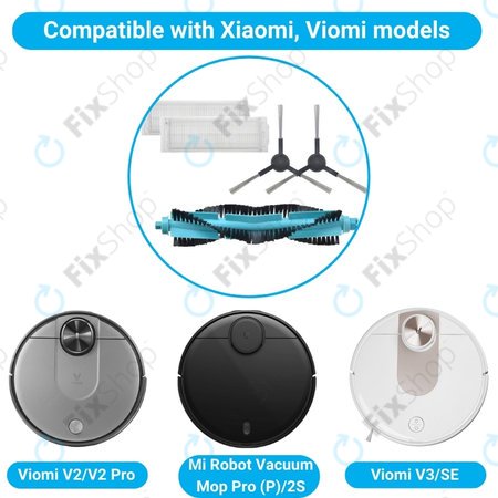 Xiaomi Viomi V2, V2 Pro, V3, SE, Mi Robot Vacuum Mop Pro (P), 2S - Standardni komplet