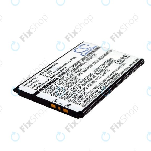 Baterija za Sony Ericsson Kumquat, ST25, ST25i, Xperia U, 1000mAh, Li-Ion, 3.7V, BA600, HQ