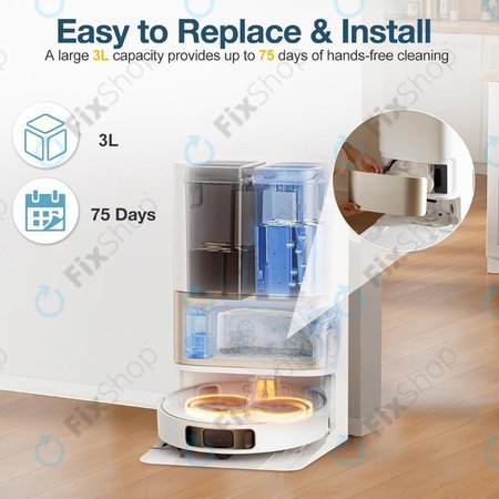 Xiaomi Dreame X40 Ultra, X50 Ultra, L40s Pro Ultra, L40 Ultra, L10s Ultra Gen2, Mova E30 Ultra, Mova V50 Ultra, P60 - Vrečka za sesalnik