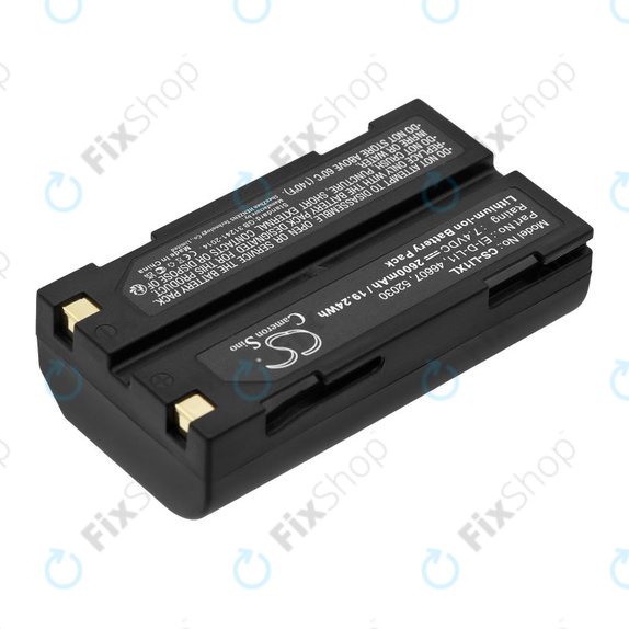 Baterija za BCI Capnocheck II Capnograph, 2600mAh, Li-Ion, 7.4V, MCR1821J/1-H, HQ