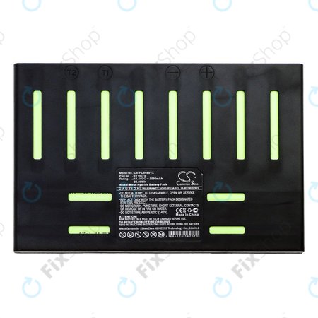 Baterija za Proscenic 902 Nono, Pro Coco, Robojet Air, 2500mAh, Ni-MH, 14.4V, E718074, HQ