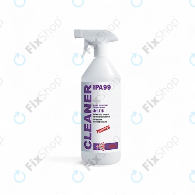 Izopropanol 99%, 1000 ml, z razpršilcem, Cleanser IPA