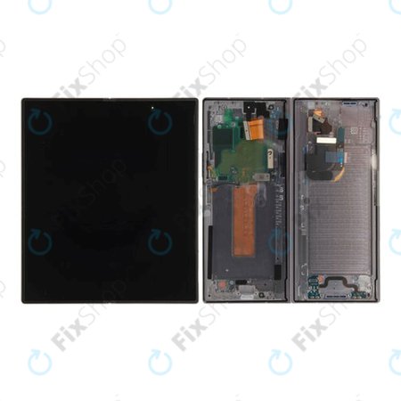 Samsung Galaxy Z Fold 6 F956B - LCD zaslon + steklo na dotik + okvir (Silver Shadow) - GH82-35042A Genuine Service Pack