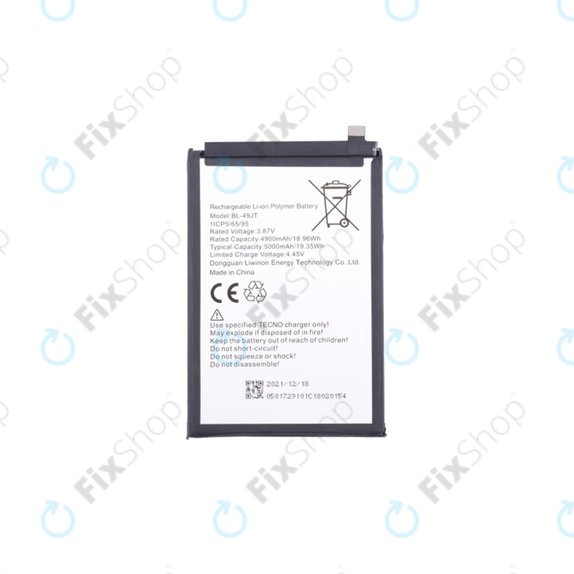 Tecno Spark 20 - Baterija 5000mAh
