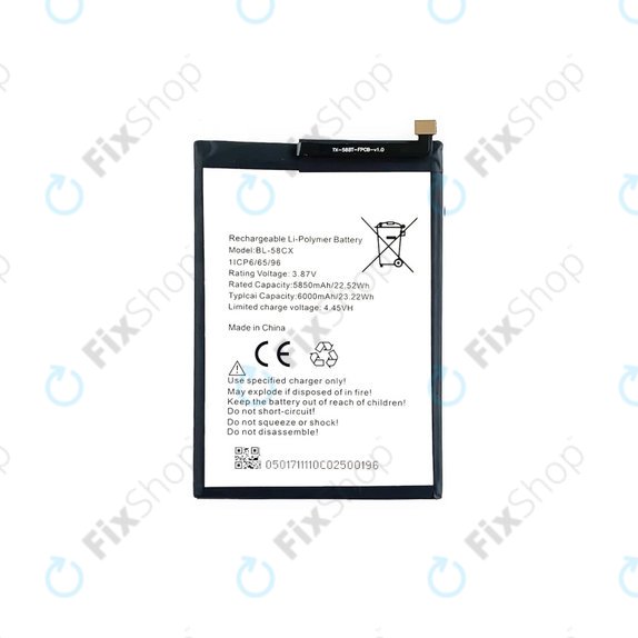 Infinix Hot 10i - Baterija BL-58CX 6000mAh