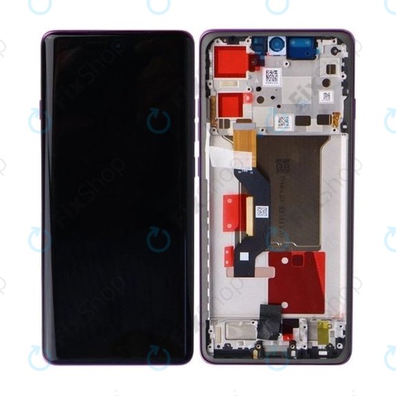 Motorola Edge 60 Pro - LCD zaslon + steklo na dotik + okvir (Sparkling Grape) - 5D68C30047 Genuine Service Pack