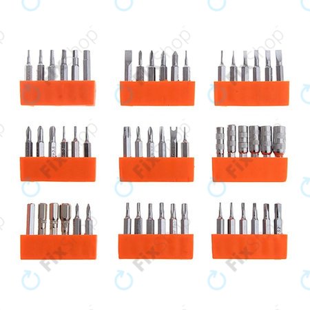 Jakemy JM-8126 - Komplet servisnega orodja za servis elektronike 58 v 1