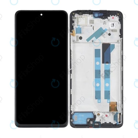 Xiaomi Redmi Note 11 Pro 4G, 5G, Poco X4 Pro 5G - LCD zaslon + steklo na dotik + okvir (Graphite Grey) TFT