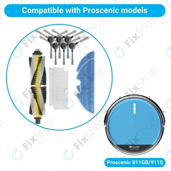 Proscenic 811GB, 911S - Celoten komplet