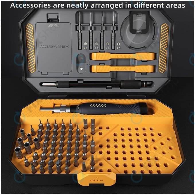 Jakemy JM-8183 - Komplet natančnih orodij za servisiranje mobilnih telefonov, tablic in računalnikov