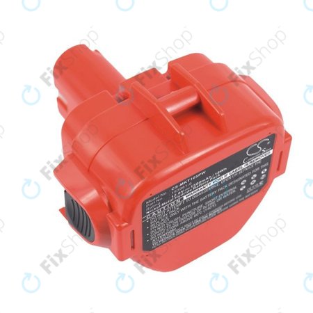 Baterija za Makita 1050, 1500mAh, Ni-MH, 12V, 192598-2, 193981-6, HQ