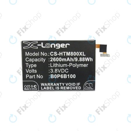 HTC One M8 - Baterija BOP6B100 2600mAh HQ