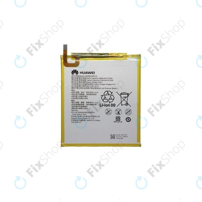 Huawei MediaPad T5 10.1, M5 8.4, MatePad T8, T10, T10s - Baterija HB2899C0ECW-C 5100mAh - 24022744, 24022236 Genuine Service Pack