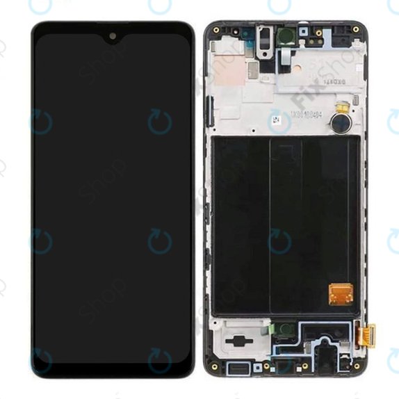 Samsung Galaxy A51 A515F - LCD zaslon + steklo na dotik + okvir (Small Size Panel) OLED