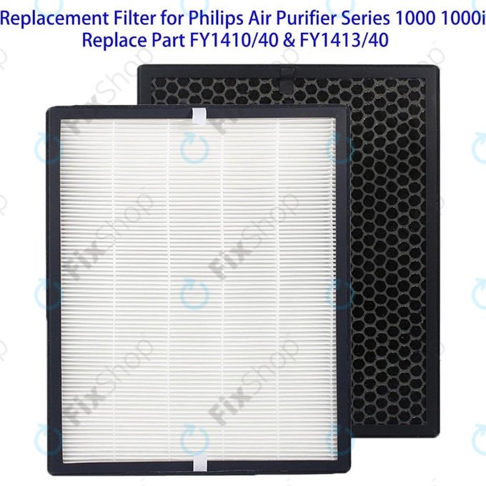Philips 1000-series, 1000i-series, AC1214, AC1215, AC1217 - Komplet filtrov (HEPA + Aktivno oglje)