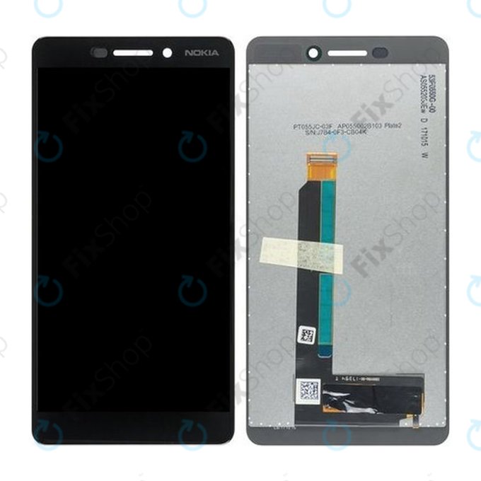 Nokia 6.1 - LCD + steklo na dotik - 20PL2BW0001 Genuine Service Pack