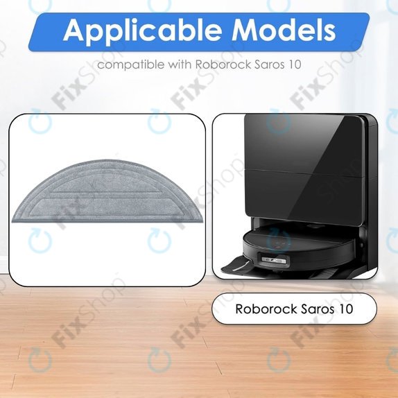 Krpa za brisanje, 2 kos za Xiaomi Roborock Saros 10