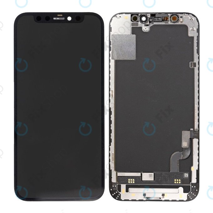 Apple iPhone 12 Mini - LCD zaslon + steklo na dotik + okvir In-Cell FixPremium