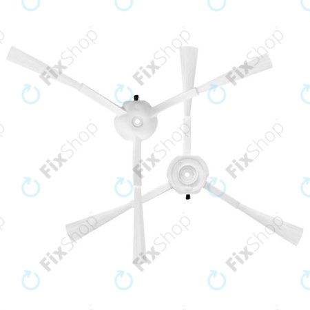 Xiaomi Lydsto W2 - Stranska krtača (Bela) - 2 kosa