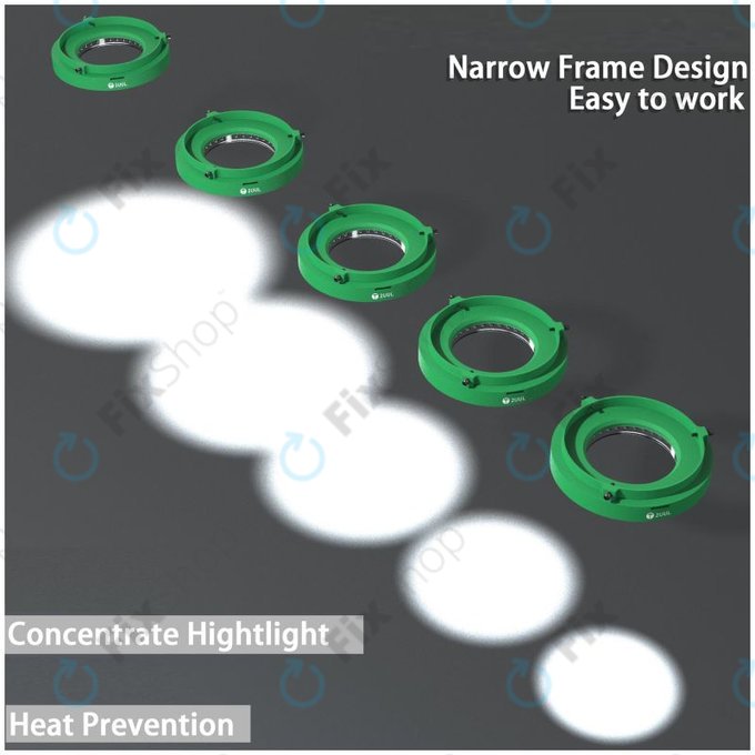 2UUL - večnamenska LED osvetlitev za mikroskop
