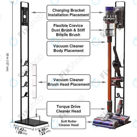 Dyson V-series, Outsize, Gen5detect, DC-series - stojalo