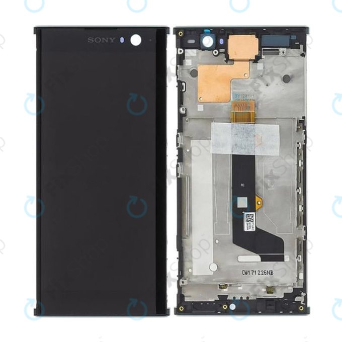 Sony Xperia XA2 H4113 - LCD zaslon + steklo na dotik + okvir (Black) - 78PC0600020 Genuine Service Pack