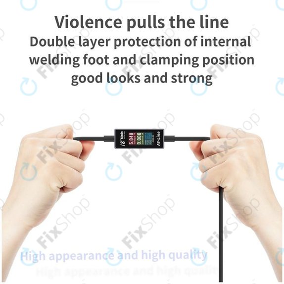 AV-Line - polnilni kabel za pametno zaznavanje (Lightning - USB-A)