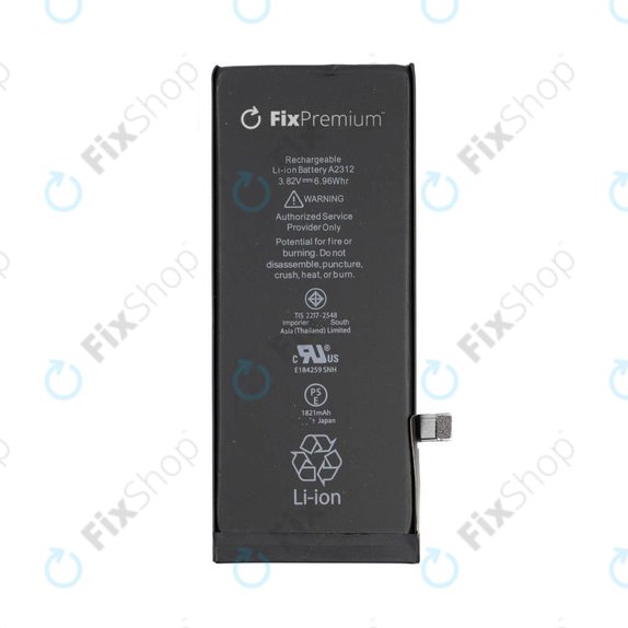 Baterija za iPhone SE (2nd Gen 2020), 1821mAh, FixPremium