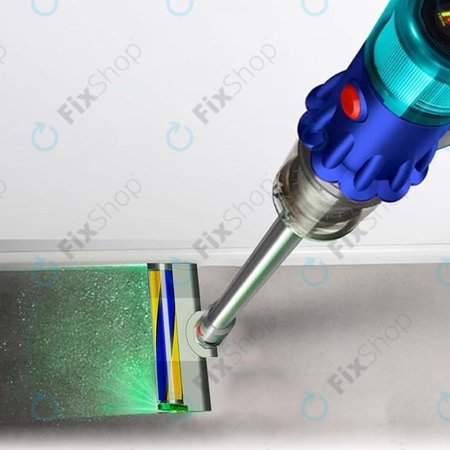 Dyson V12 - Talna šoba z zeleno lučjo LED