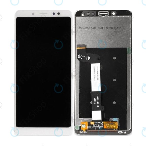 Xiaomi Redmi Note 5 Pro - LCD zaslon + steklo na dotik (White) TFT