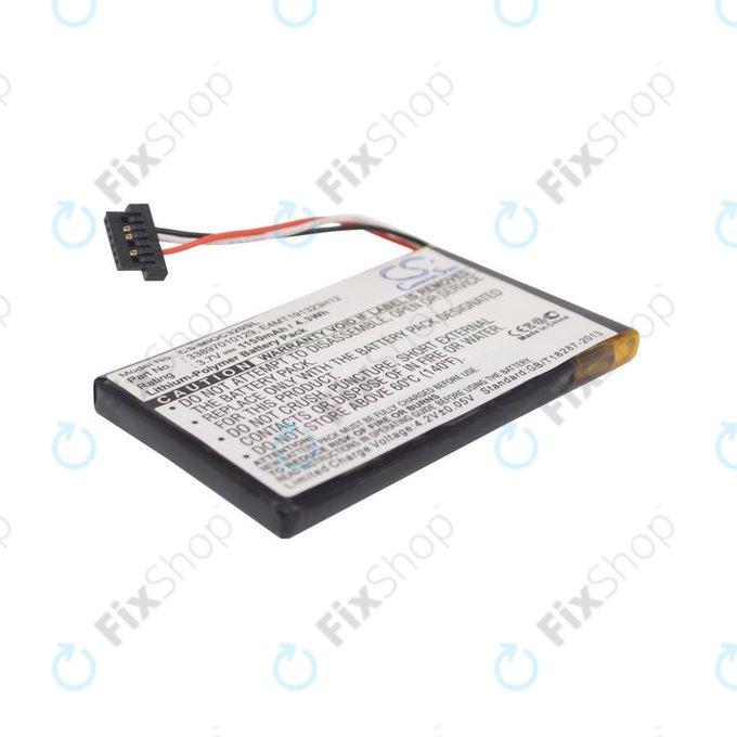 Baterija za Mitac Mio C320, C520, C520t, C720, C810, BP-LX1320/11-B0001 SN, Li-Polymer, 3.7V, 1150mAh, HQ