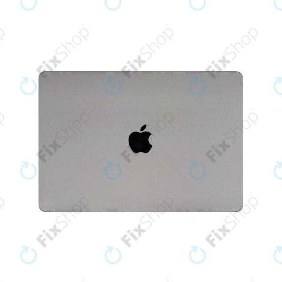 LCD zaslon za MacBook Air 15", A3114 (2024), s sprednjim steklom in pokrovom, Space Gray, 661-40259, Genuine Apple
