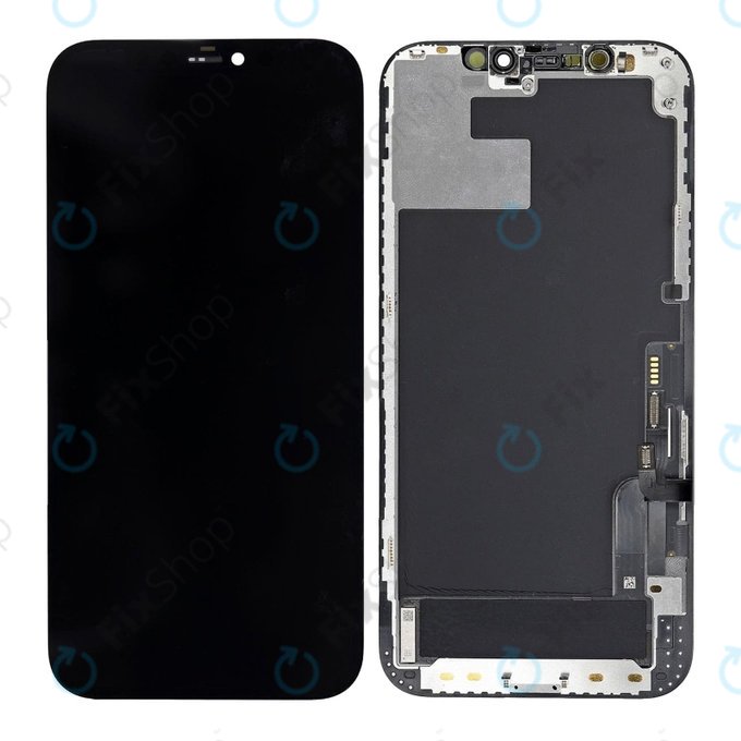 Apple iPhone 12, 12 Pro - LCD zaslon + steklo na dotik + okvir In-Cell FixPremium