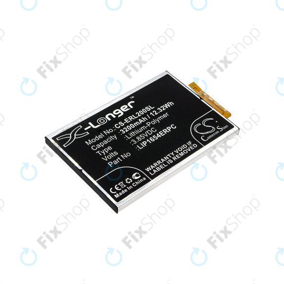 Baterija za Sony Xperia L2, Sony H3311, 3200mAh, Li-Pol, 3.85 V, LIP1654ERPC, HQ