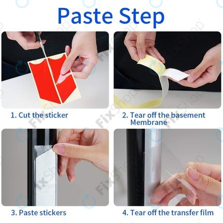 Xiaomi Mi Electric Scooter 1S, 2 M365, Essential, Pro, Pro 2 - Reflexne Nalepke (B)