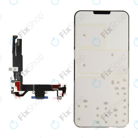 Priključek za polnjenje + Flex kabel za iPhone 16 | Blue | 923-11225 | Genuine Apple