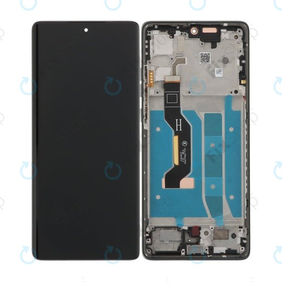 Motorola Moto G85 5G XT2427-3 - LCD zaslon + steklo na dotik + okvir (Urban Grey) OLED
