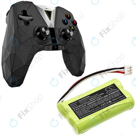 Baterija za Nvidia P2920, Nvidia Shield Game Controller, 1800mAh, Ni-MH, 2.4V, HFR-50AAJY1900x2(B), HQ