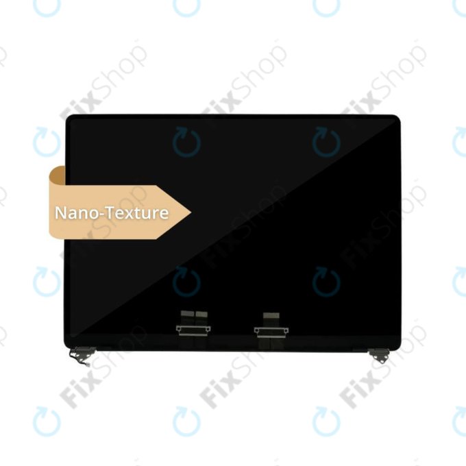 LCD zaslon za MacBook Pro 16" A3403 (2024), s sprednjim steklom in pokrovom, Nano-Texture, Space Black, 661-42326, Genuine Apple